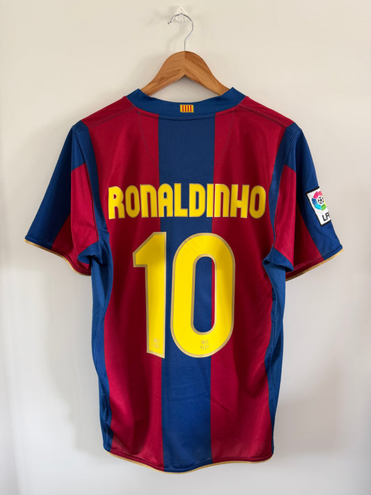 Maillot Domicile FC Barcelone Ronaldinho saison 2007/2008