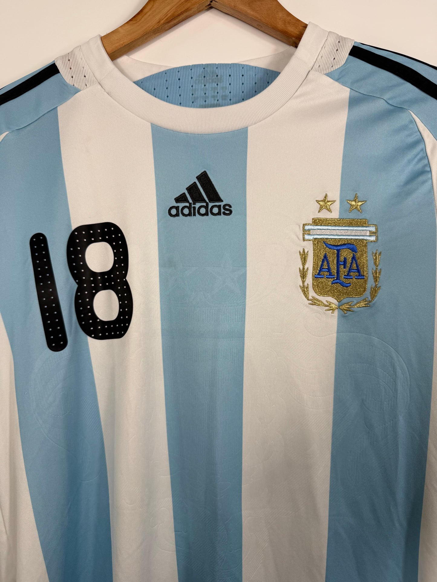 Maillot Domicile Argentine Messi saison 2008/2009