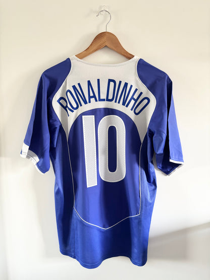 Maillot Extérieur Brésil Ronaldinho 2004/2005