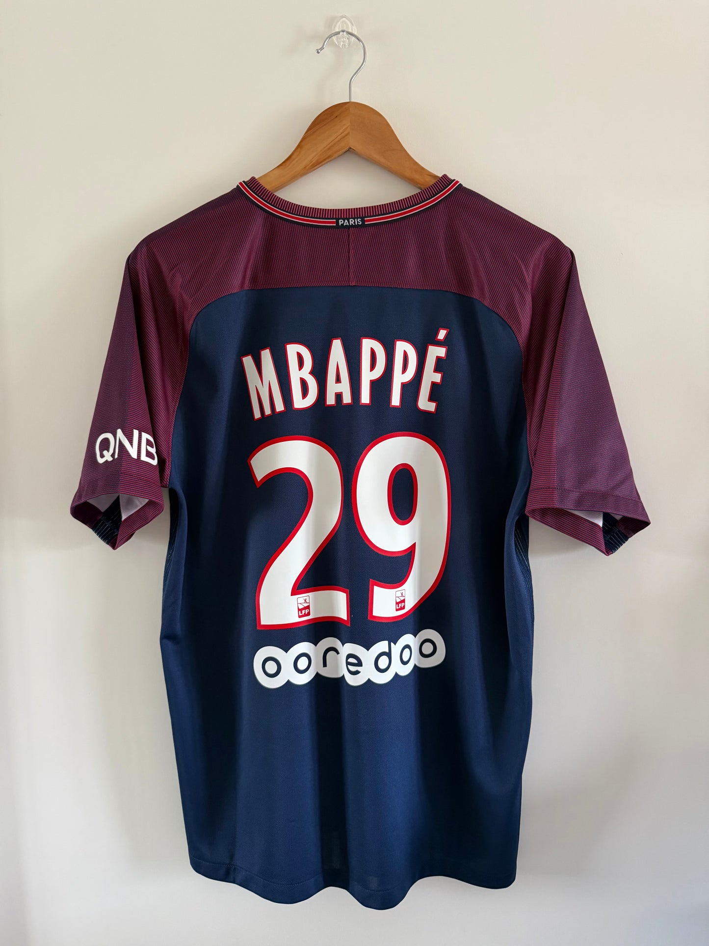Maillot Domicile Paris Saint Germain Mbappé 2016/2017