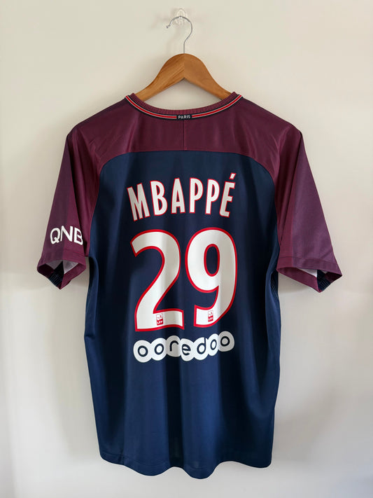 Maillot Domicile Paris Saint Germain Mbappé 2016/2017
