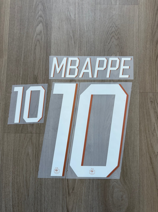 Flocage Officiel Équipe de France FFF Mbappé Home 2026