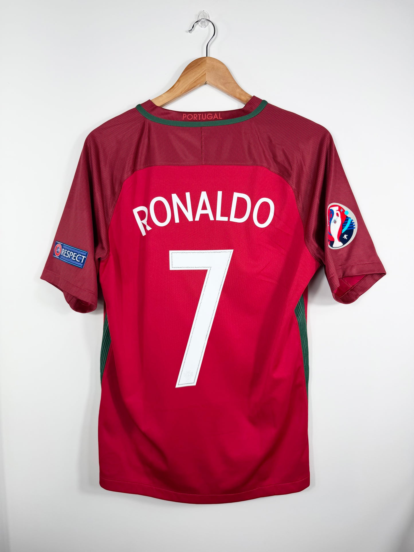 Maillot Domicile Portugal Ronaldo saison 2016