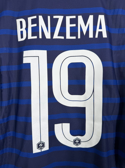Maillot Domicile Équipe de France Benzema saison 2020
