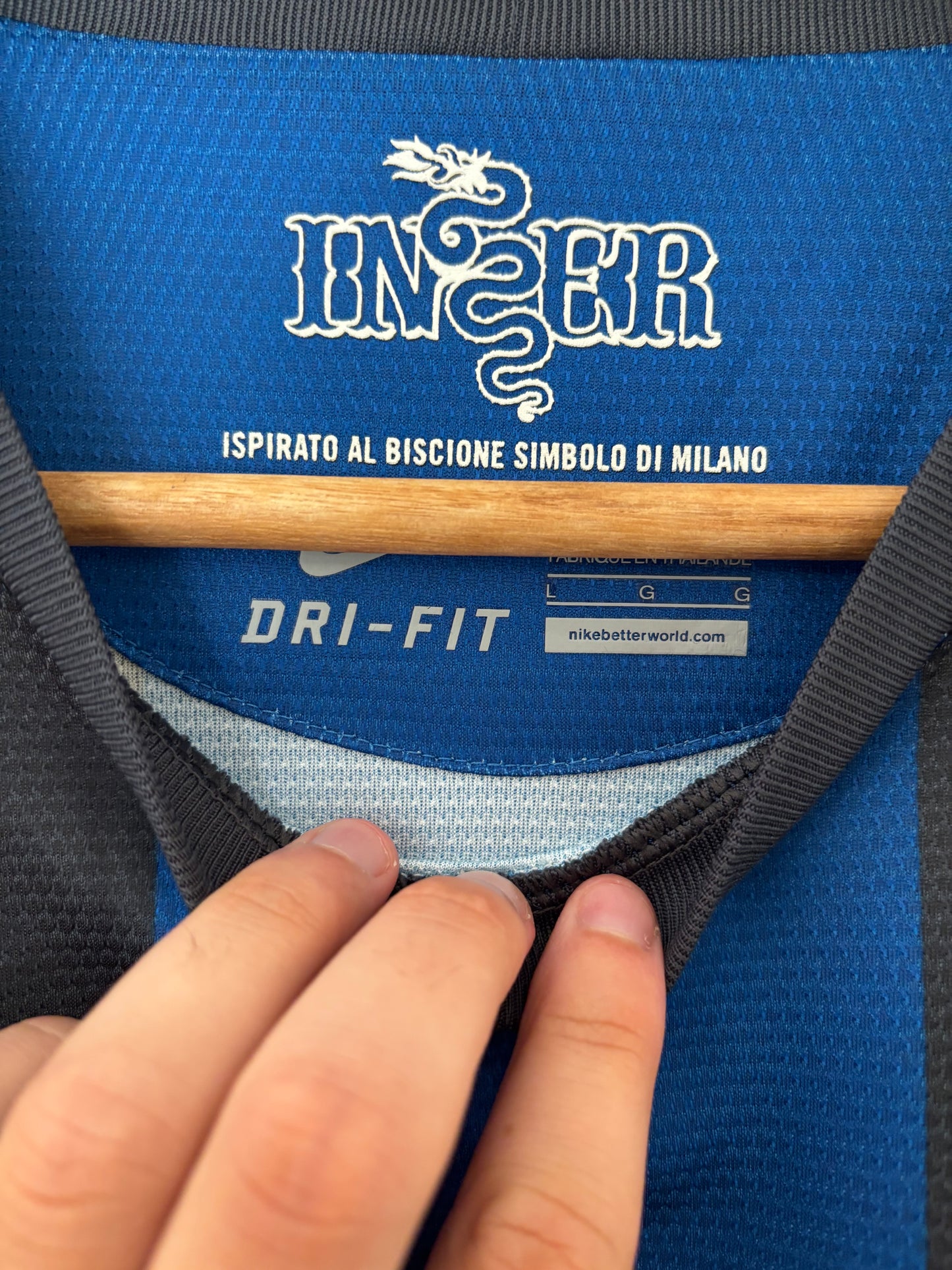 Maillot Domicile Inter Milan Zanetti saison 2012/2013