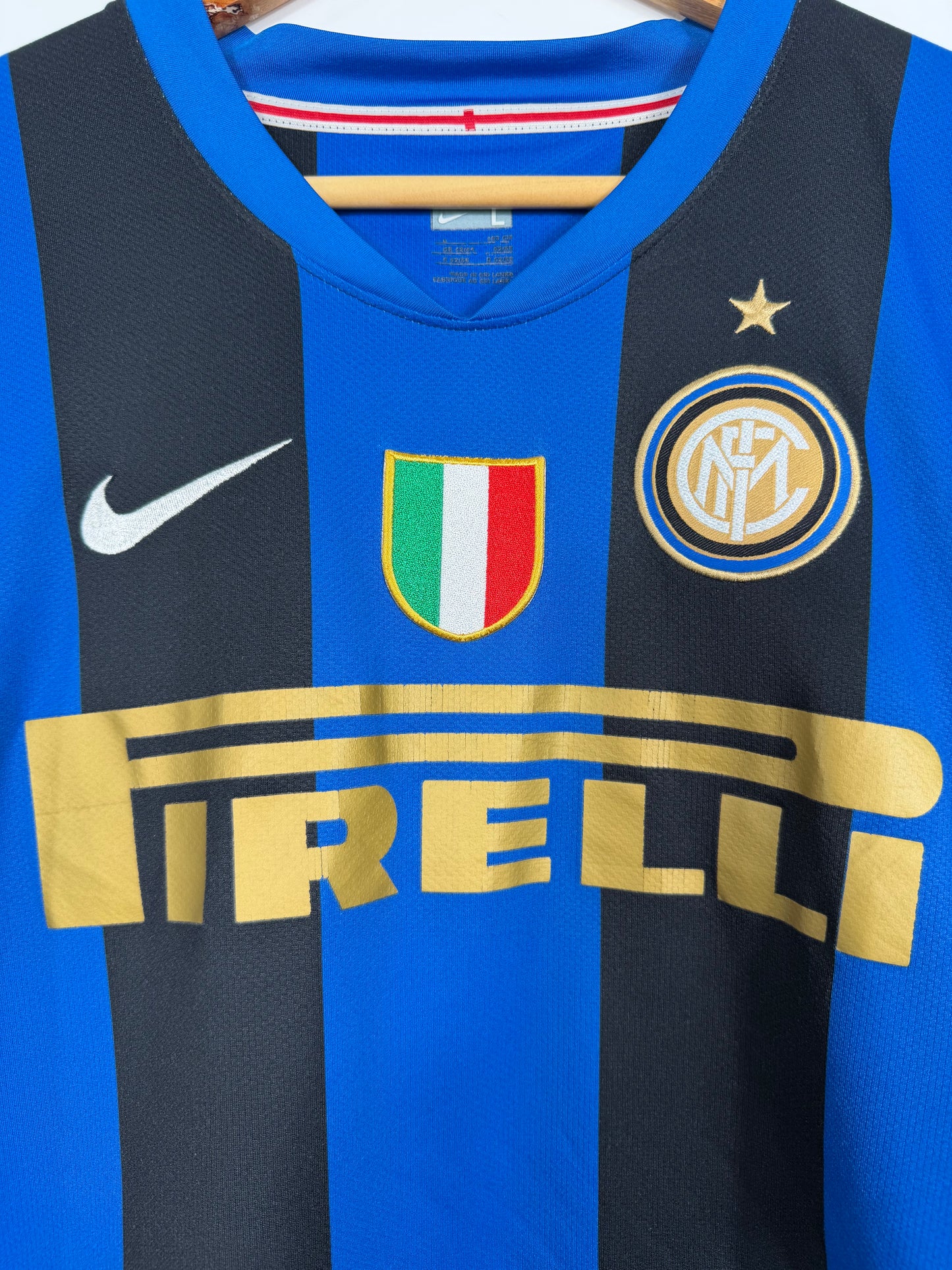 Maillot Domicile Inter Milan Ibrahimovic saison 2008/2009