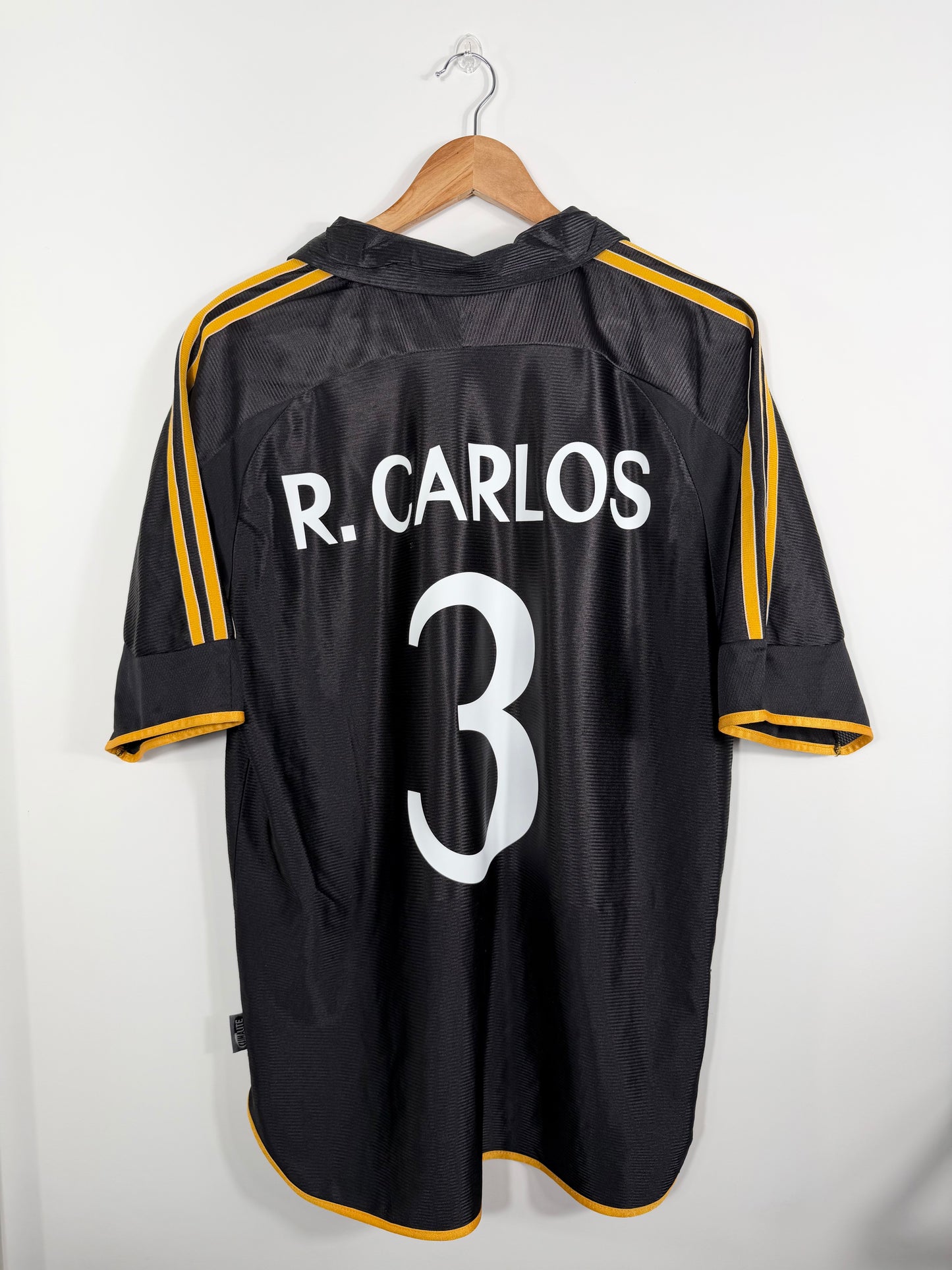 Maillot Extérieur Réal Madrid Roberto Carlos saison 1999/2000