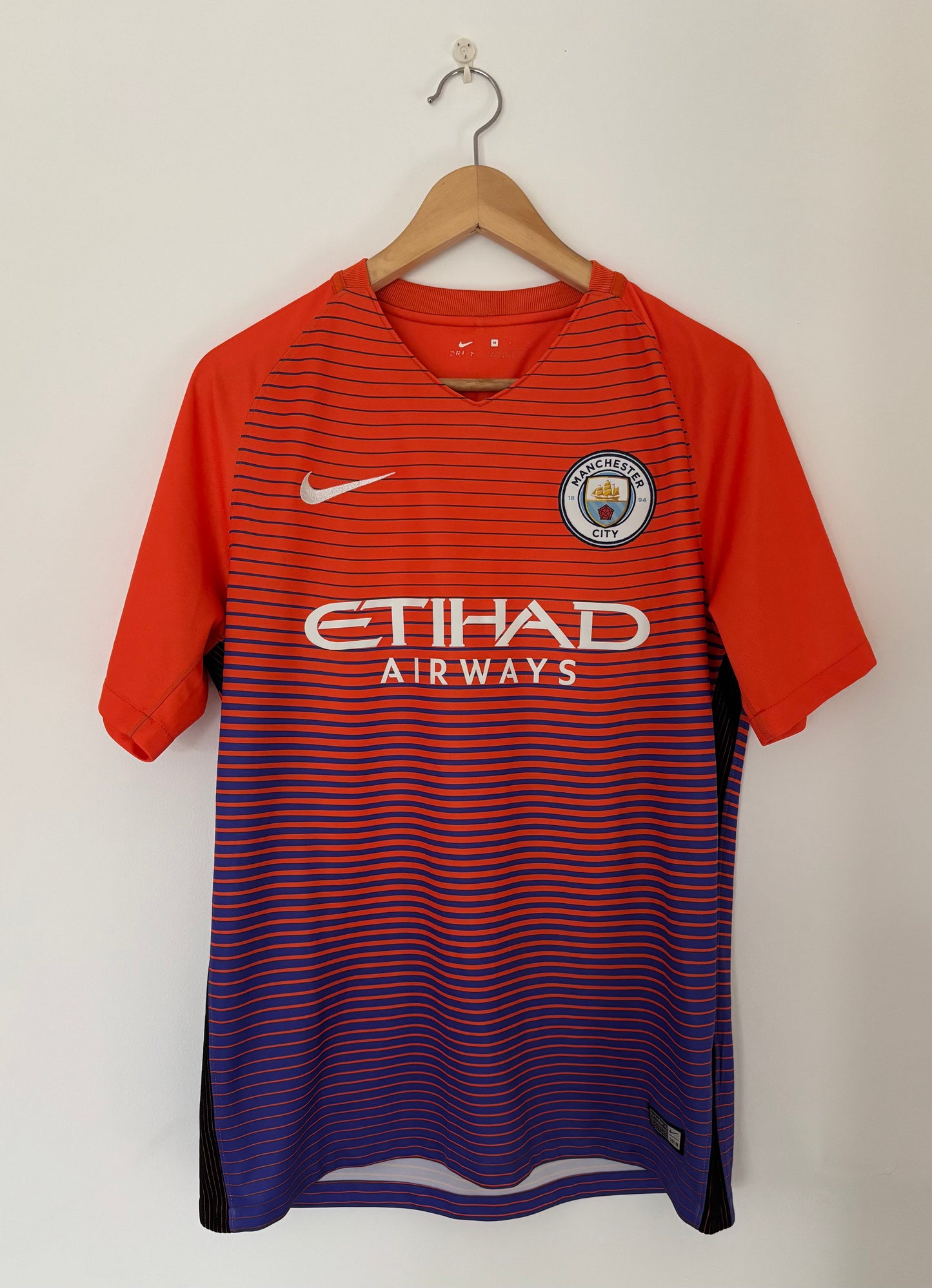 Maillot Extérieur Manchester City Aguero saison 2016/2017