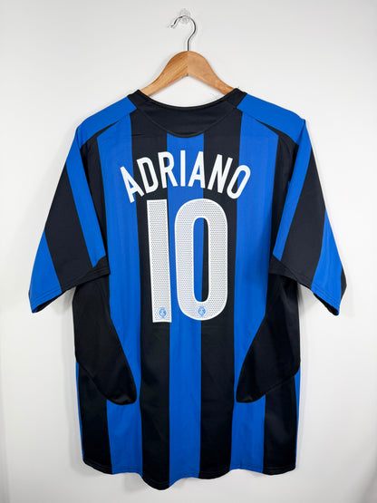 Maillot Domicile Inter Milan Adriano saison 2004/2005