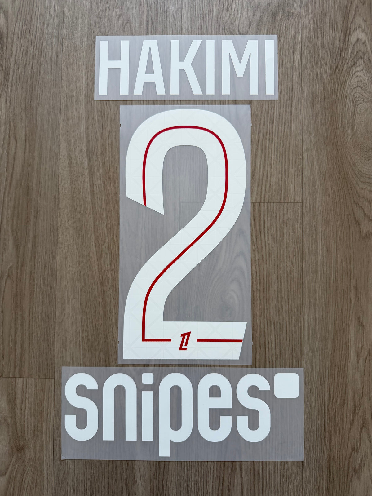 Flocage Officiel PSG Paris Saint Germain Hakimi Home Ligue 1 2025/2026