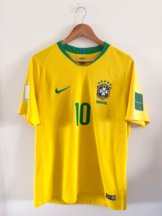 Maillot Domicile Brésil Neymar JR 2018