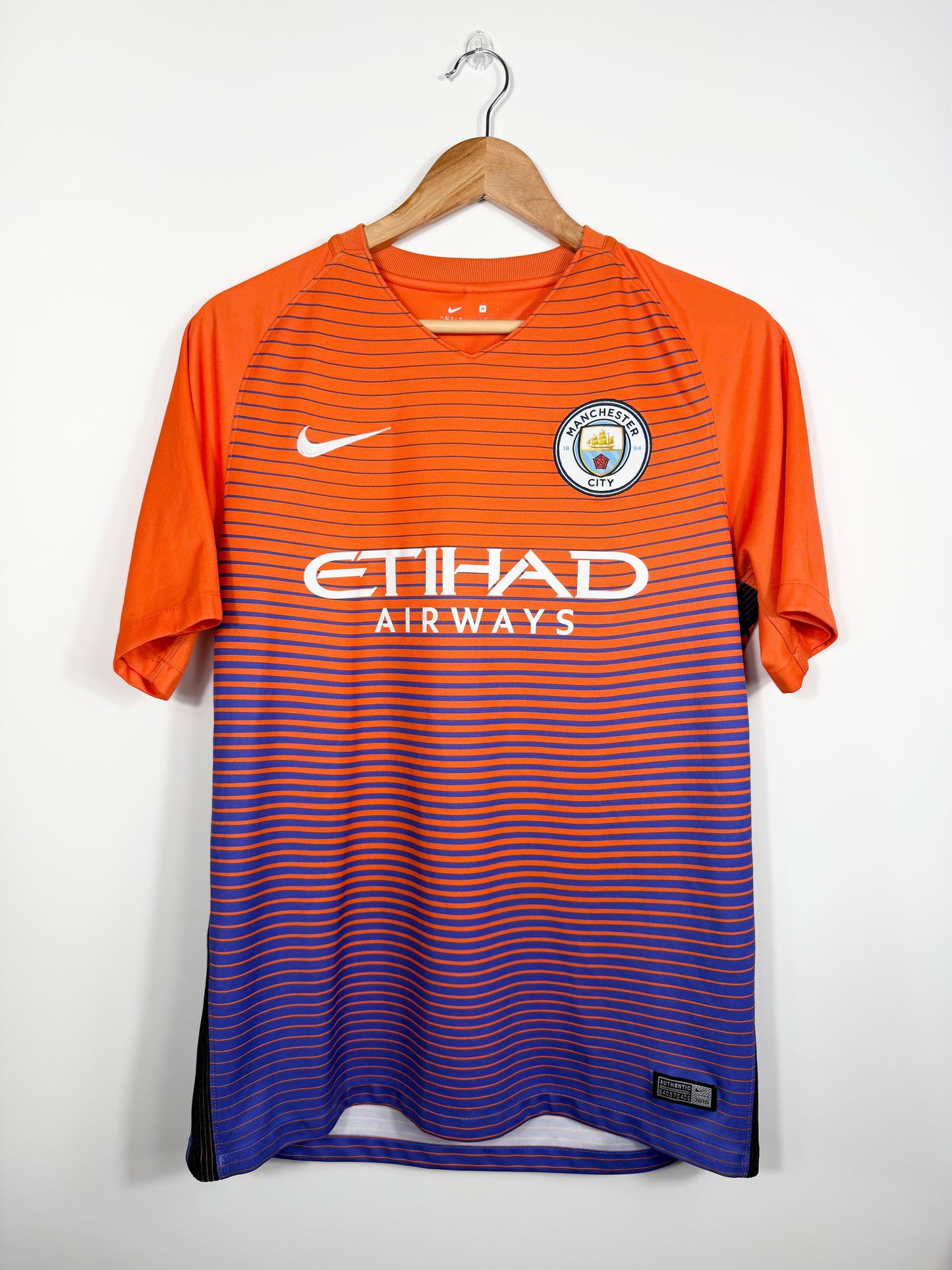 Maillot Extérieur Manchester City Aguero saison 2016/2017