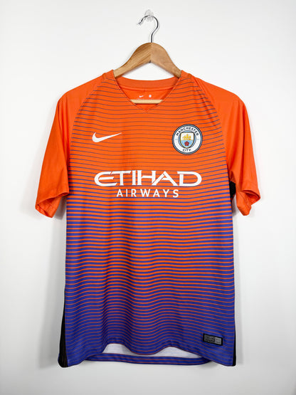 Maillot Extérieur Manchester City Aguero saison 2016/2017