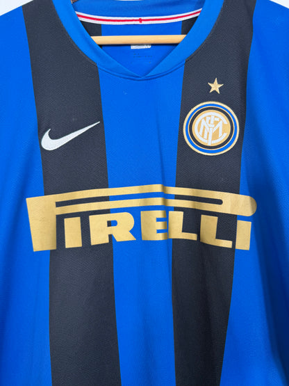 Maillot Domicile Inter Milan Ibrahimovic saison 2008/200