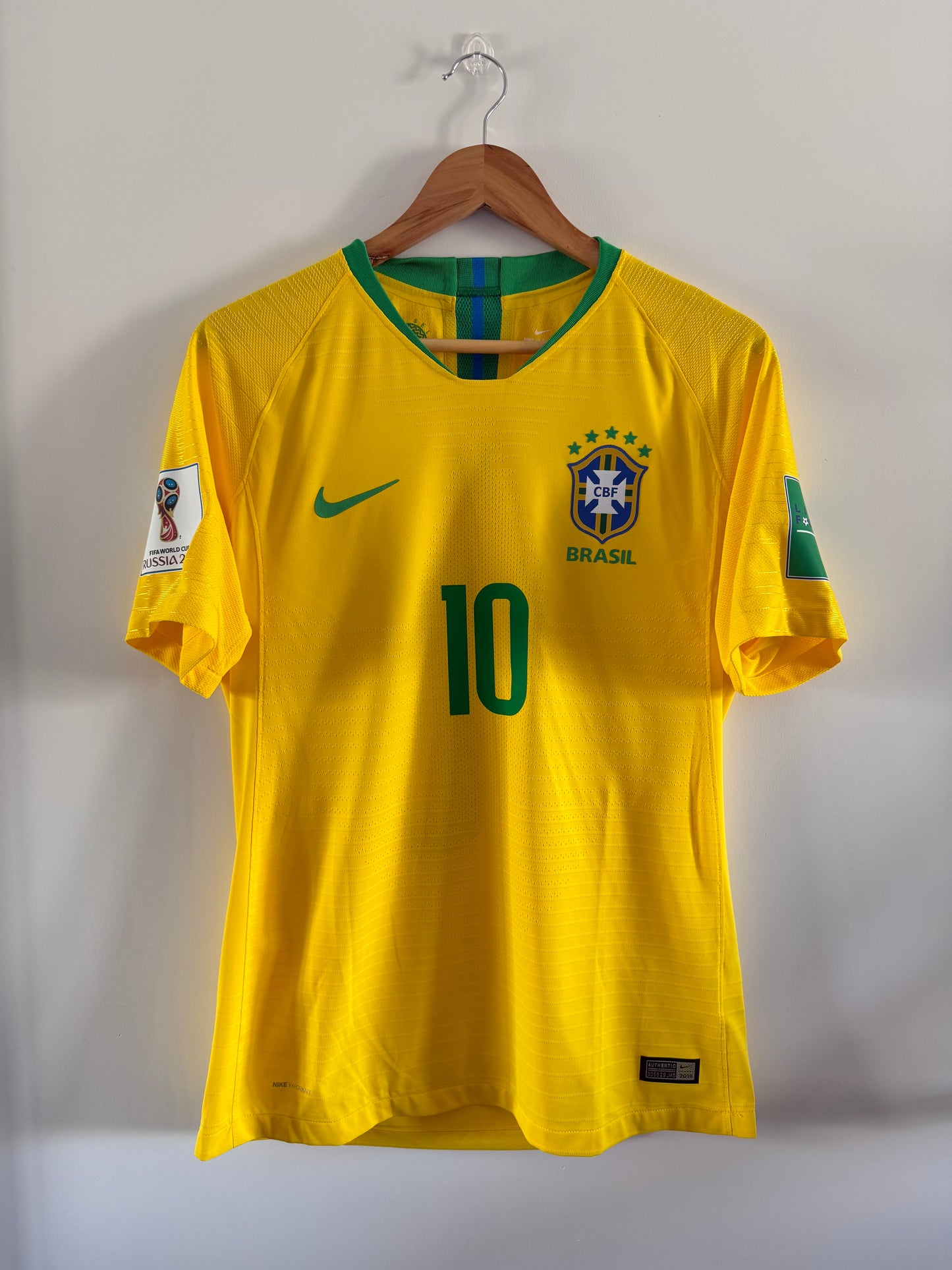 Maillot Domicile Brésil Neymar JR saison 2018