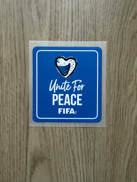 Patch White For Peace Coupe du monde World Cup 2026 Bleu Foncé (Reproduction)
