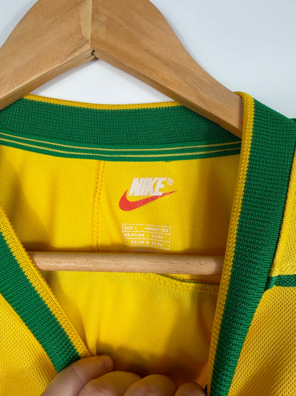 Maillot Domicile Brésil Ronaldo R9 saison 1998