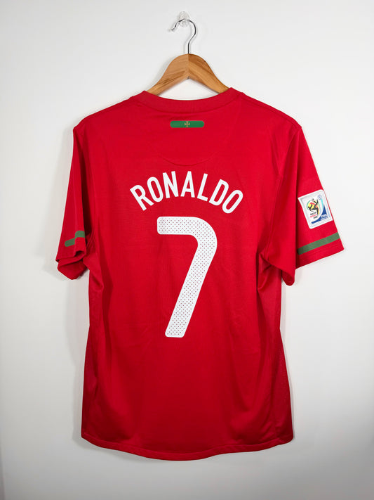 Maillot Domicile Portugal Ronaldo 2010