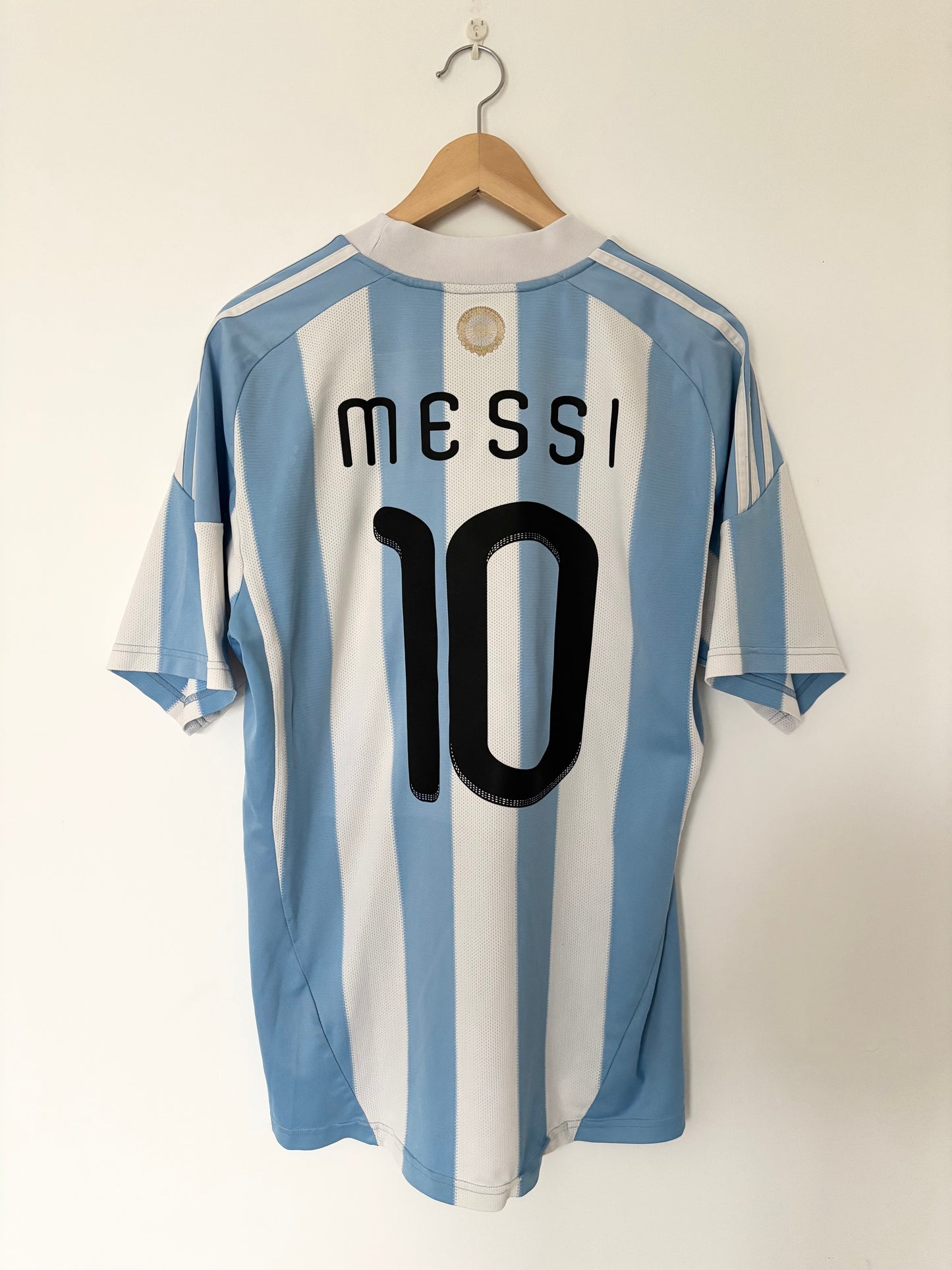 Maillot Domicile Argentine Messi saison 2010