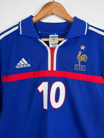 Maillot Domicile Équipe de France FFF Zidane saison 2000