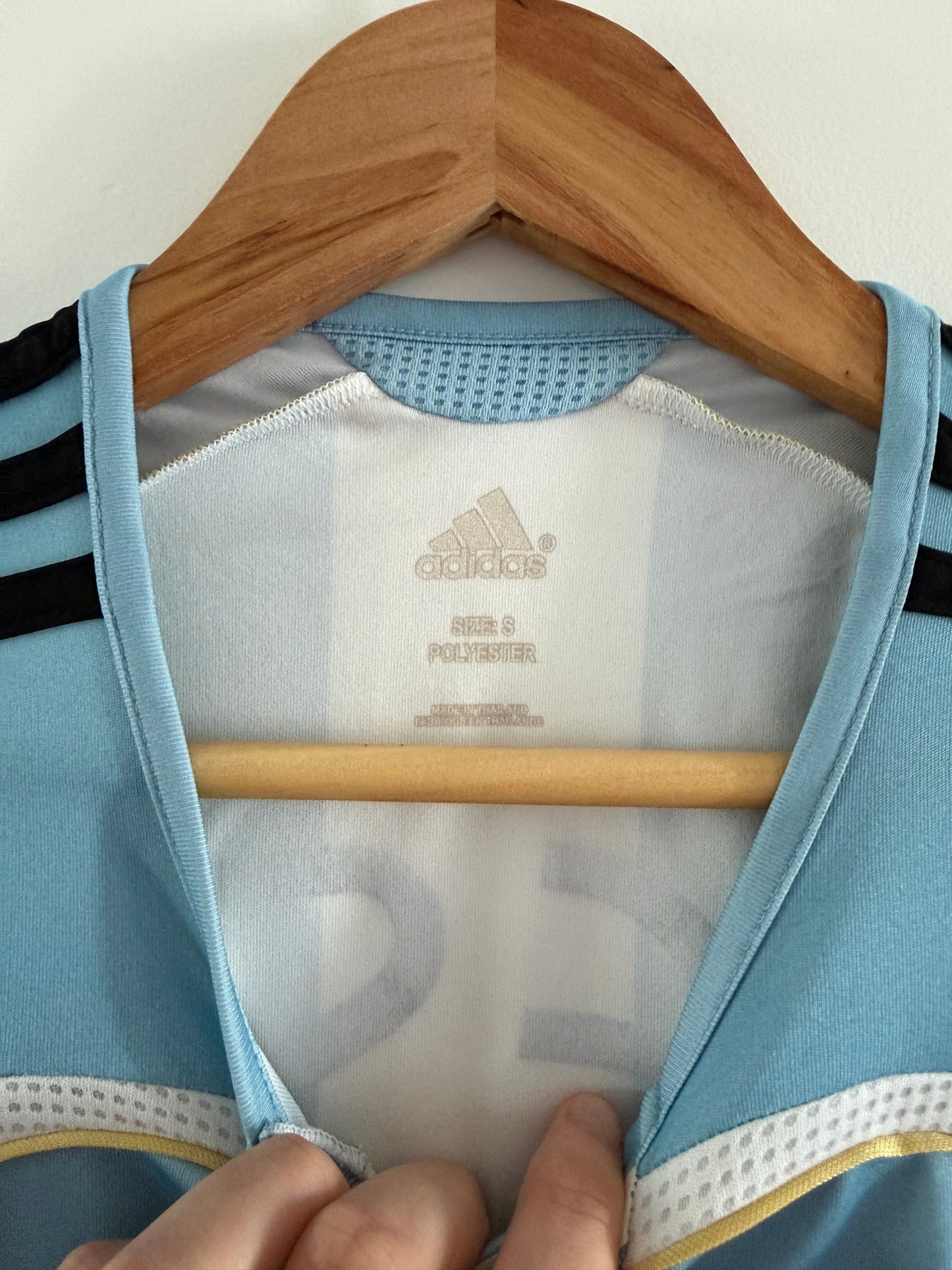 Maillot Domicile Argentine Messi saison 2006