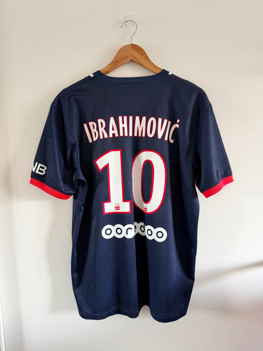 Maillot Domicile Paris Saint Germain Ibrahimovic 2014/2015