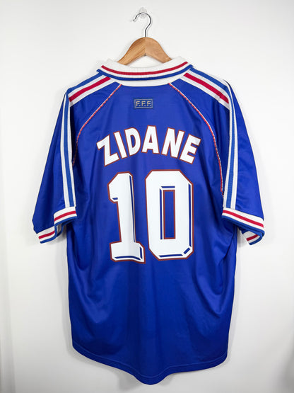 Maillot Domicile FFF Équipe de France Zidane saison 1998