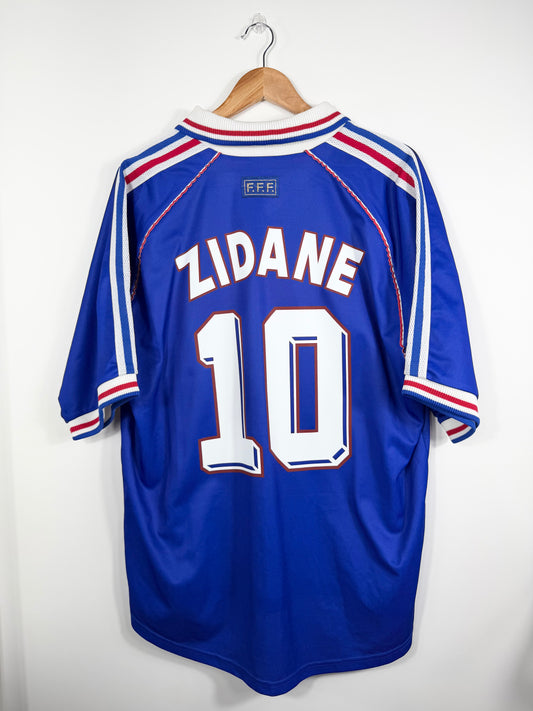 Maillot Domicile FFF Équipe de France Zidane saison 1998