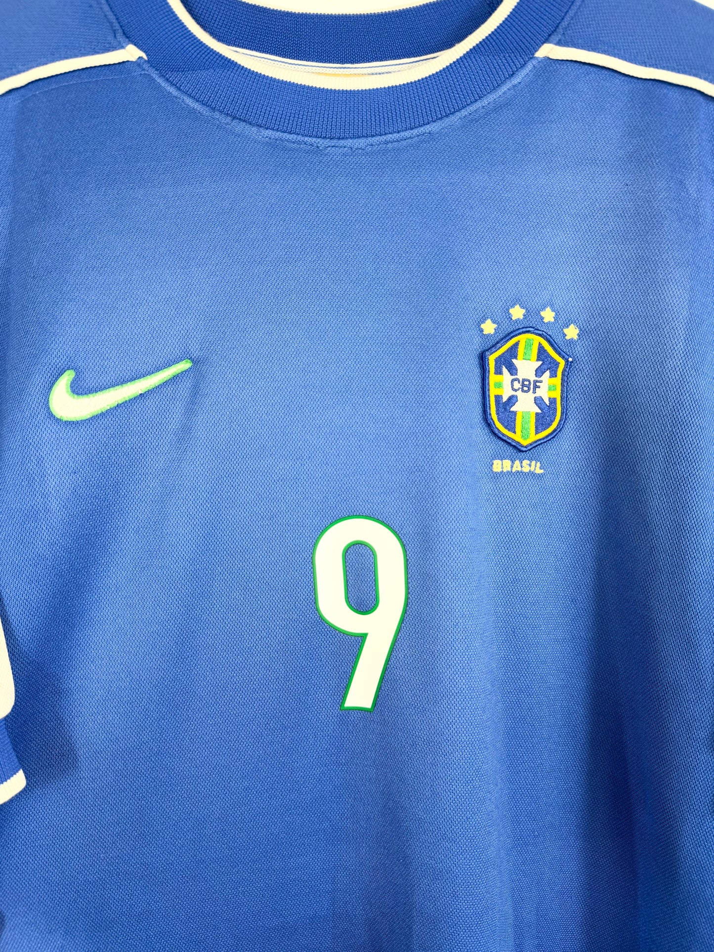 Maillot Extérieur Brésil Ronaldo R9 saison 1998