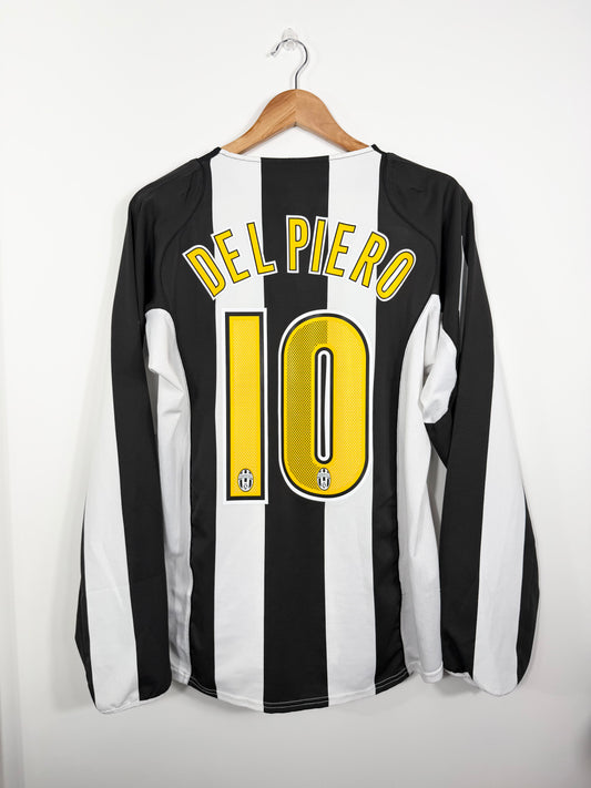 Maillot Domicile Juventus Del Piero Manche Longue saison 2004/2005