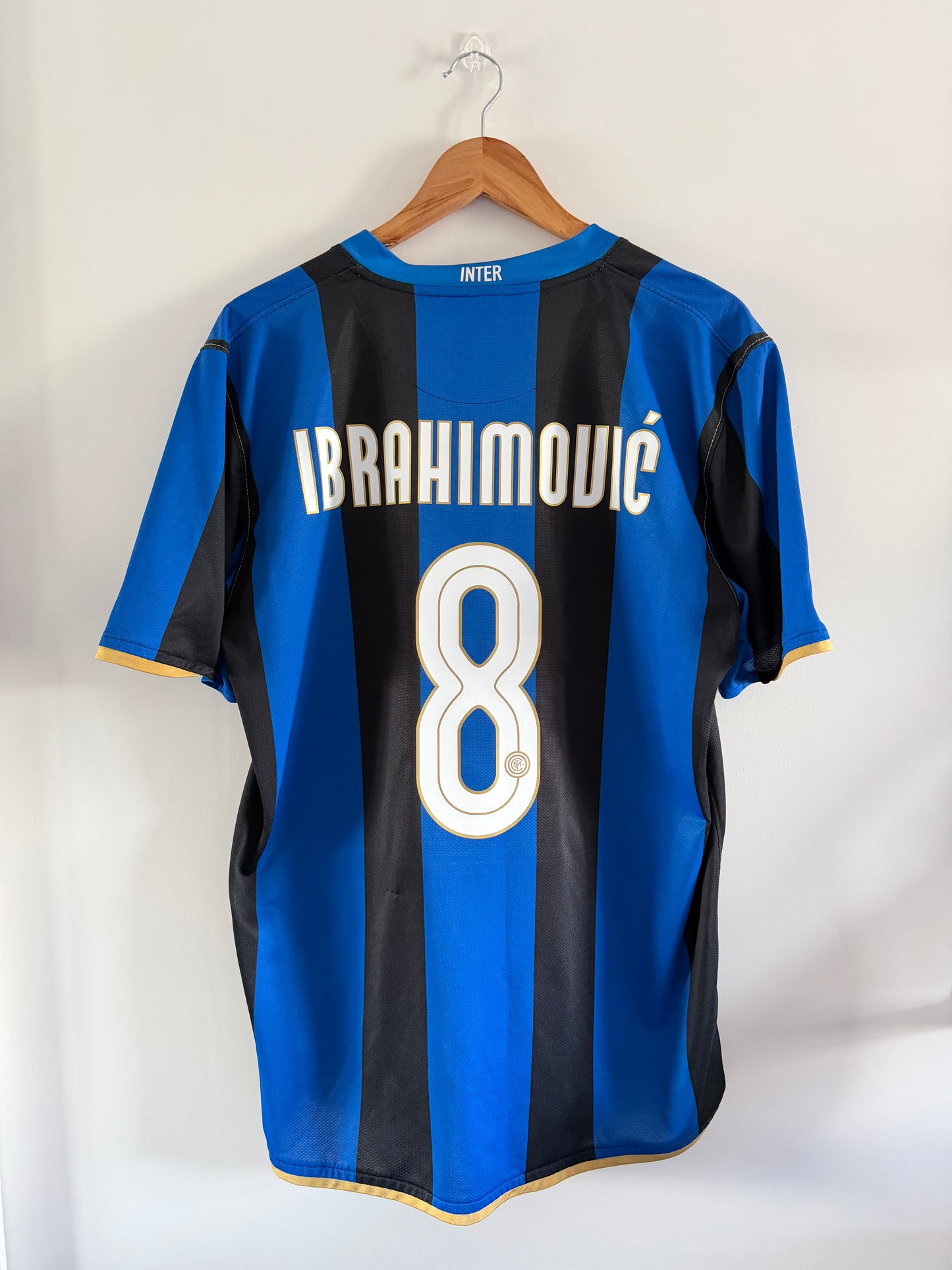 Maillot Domicile Inter Milan Ibrahimovicsaison 2008/200
