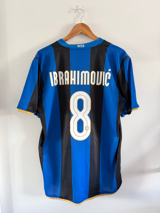 Maillot Domicile Inter Milan Ibrahimovicsaison 2008/200