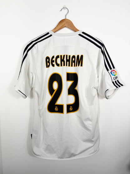 Maillot Domicile Réal Madrid Beckham saison 2003/2004