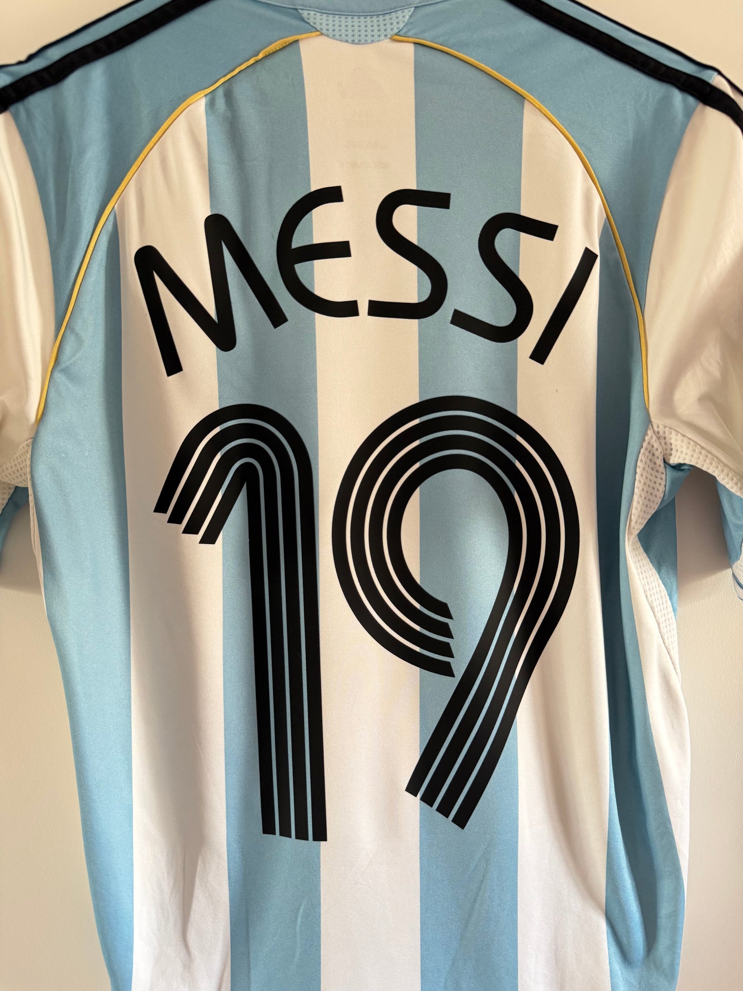 Maillot Domicile Argentine Messi saison 2006