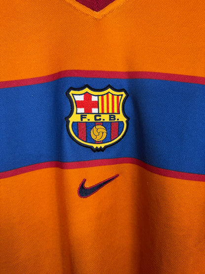 Maillot Extérieur FC Barcelone Rivaldo saison 1998/1999