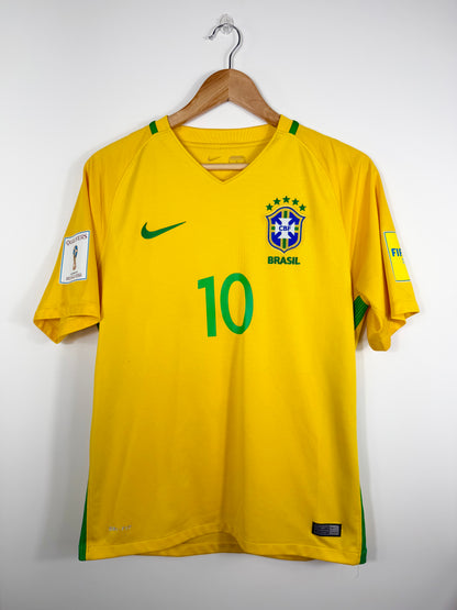 Maillot Domicile Brésil Neymar JR saison 2016