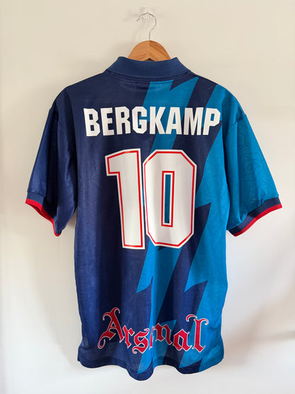Maillot Extérieur Arsenal Bergkamp saison 1995/1996