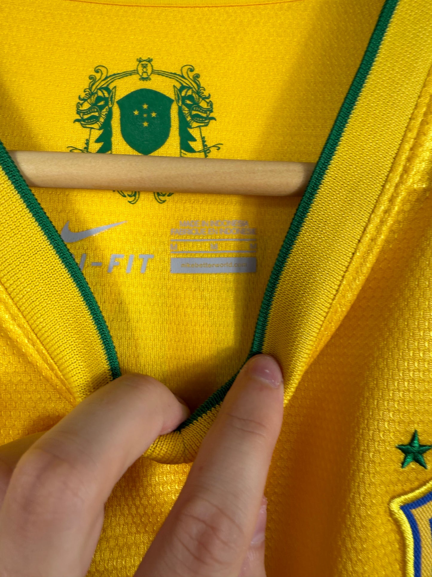 Maillot Domicile Brésil Neymar JR saison 2013