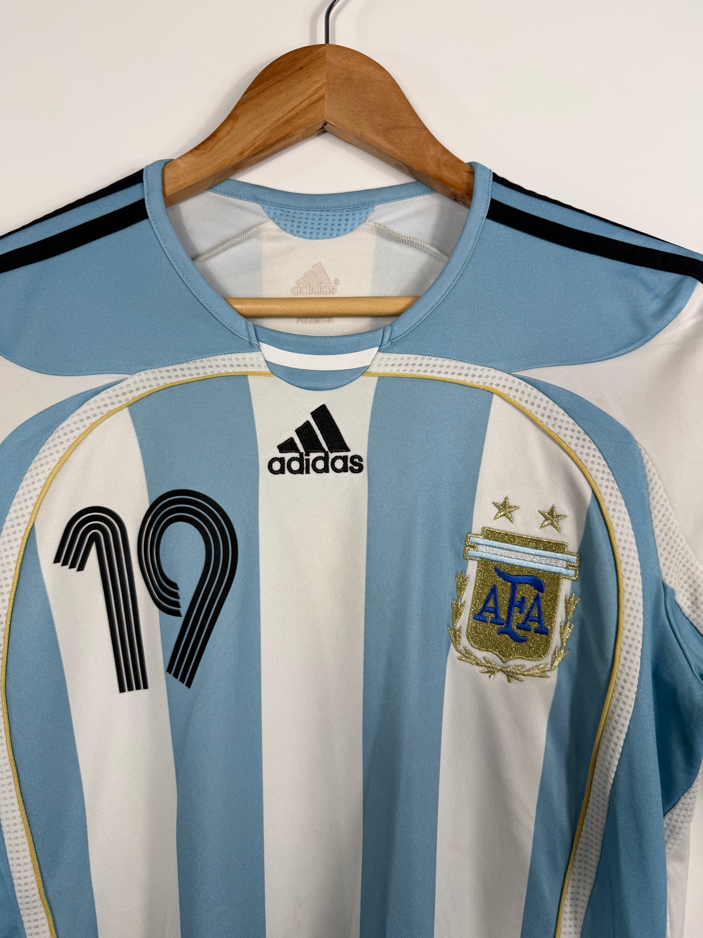 Maillot Domicile Argentine Messi saison 2006