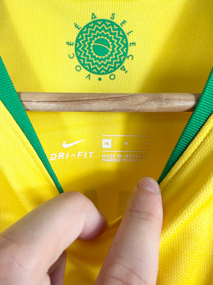 Maillot Domicile Brésil Neymar JR saison 2018