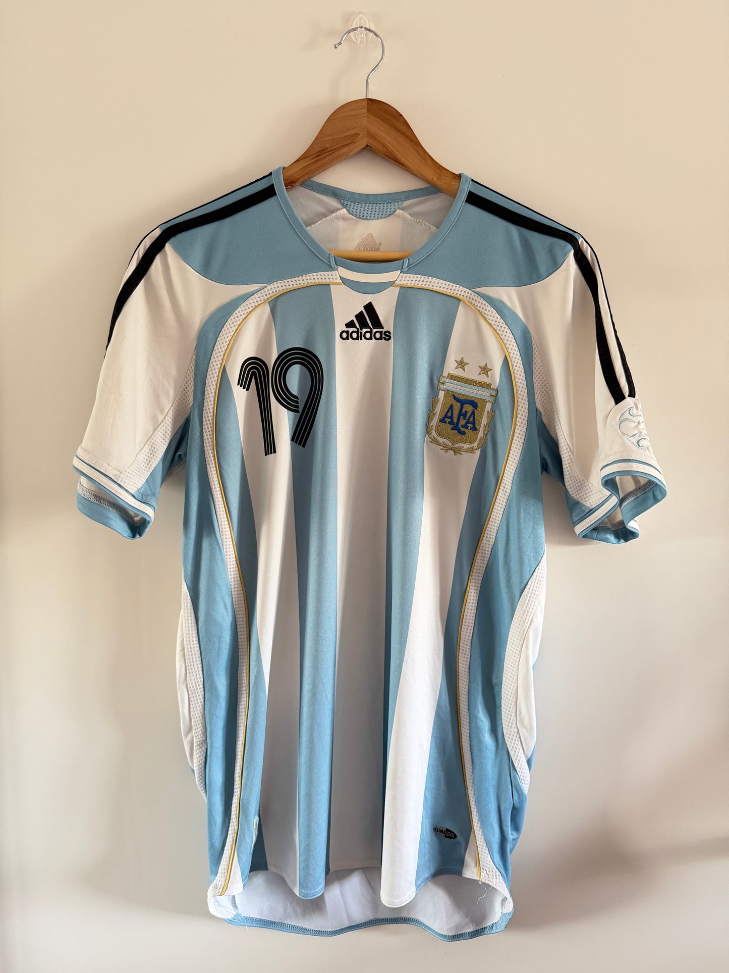 Maillot Domicile Argentine Messi saison 2006