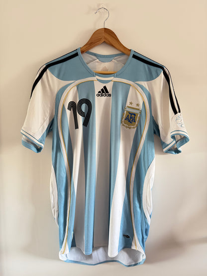 Maillot Domicile Argentine Messi saison 2006