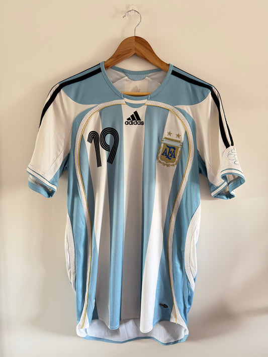 Maillot Domicile Argentine Messi saison 2006