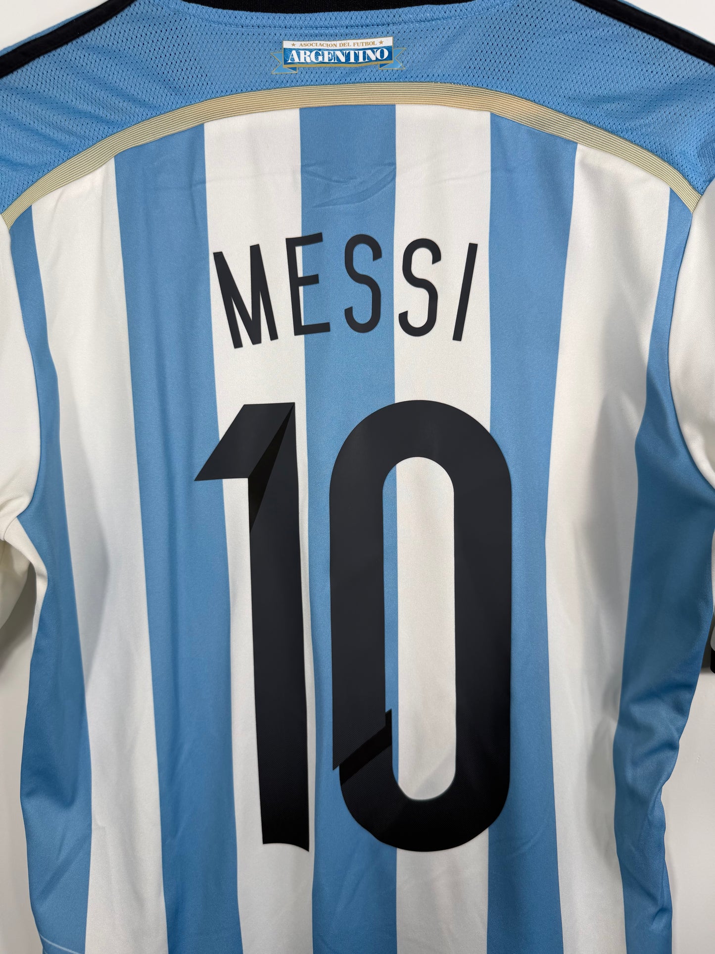 Maillot Domicile Argentine Messi saison 2014
