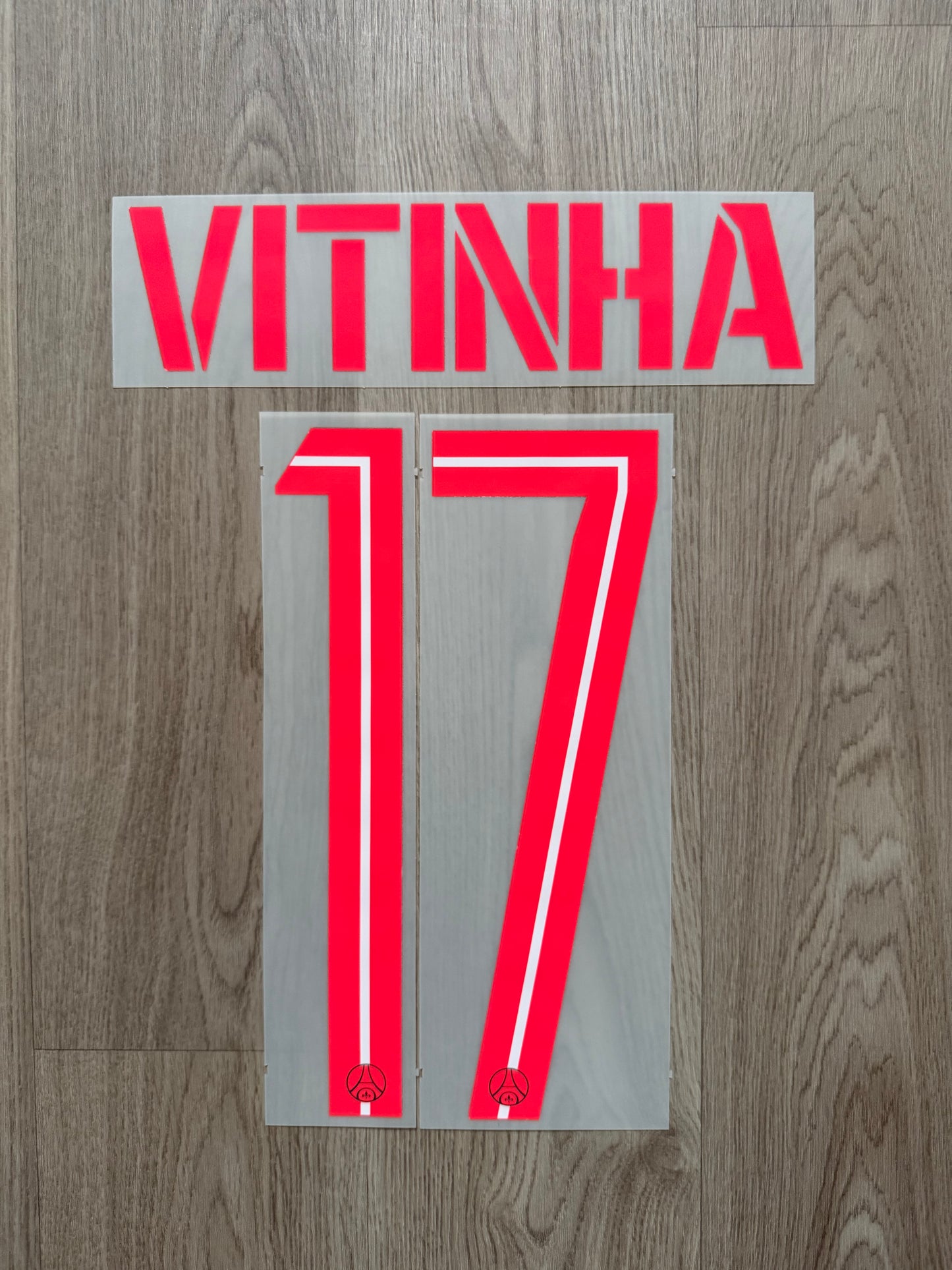 Flocage Officiel PSG Paris Saint Germain Vitinha Fourth 2025/2026