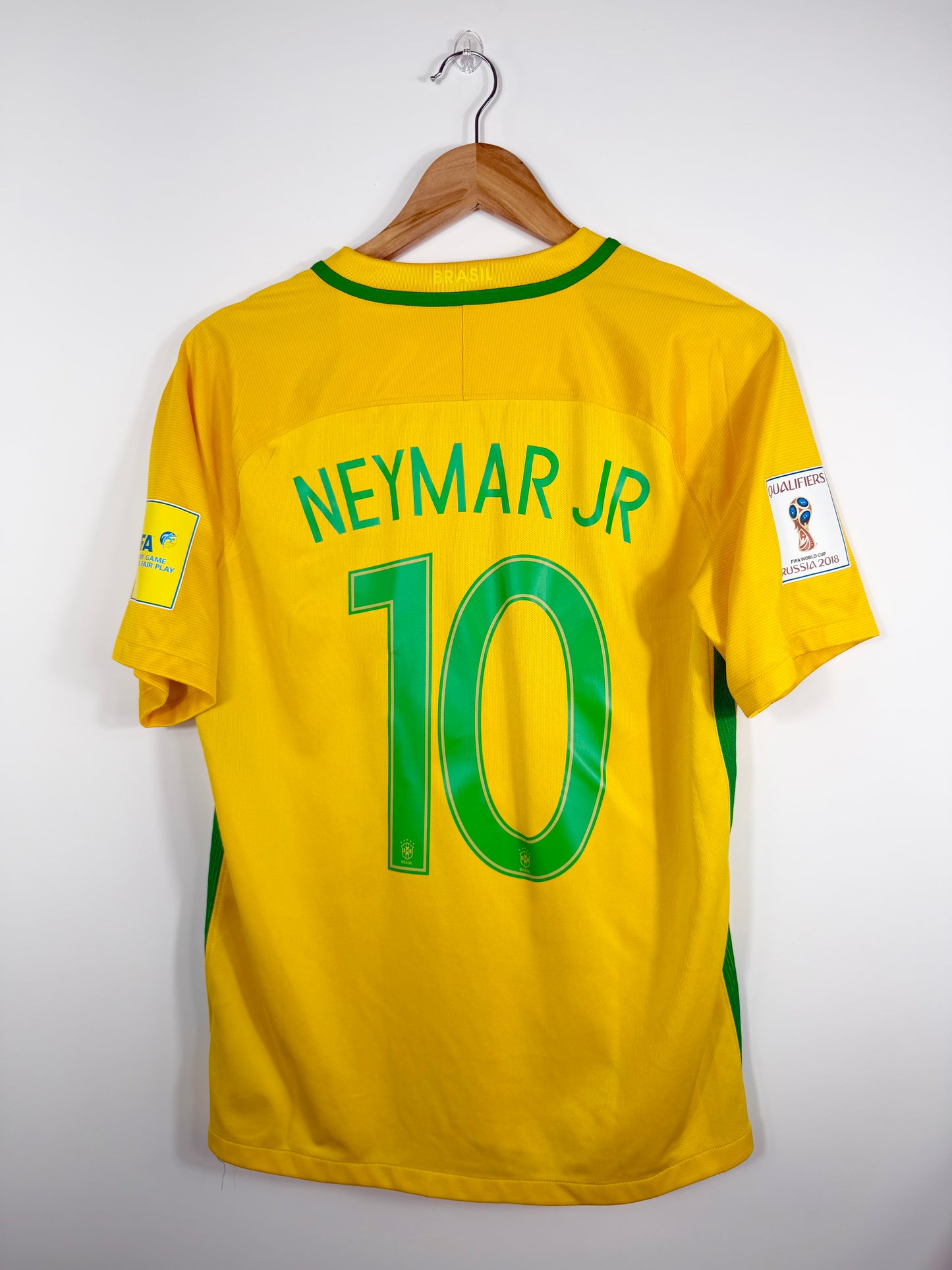 Maillot Domicile Brésil Neymar JR saison 2016