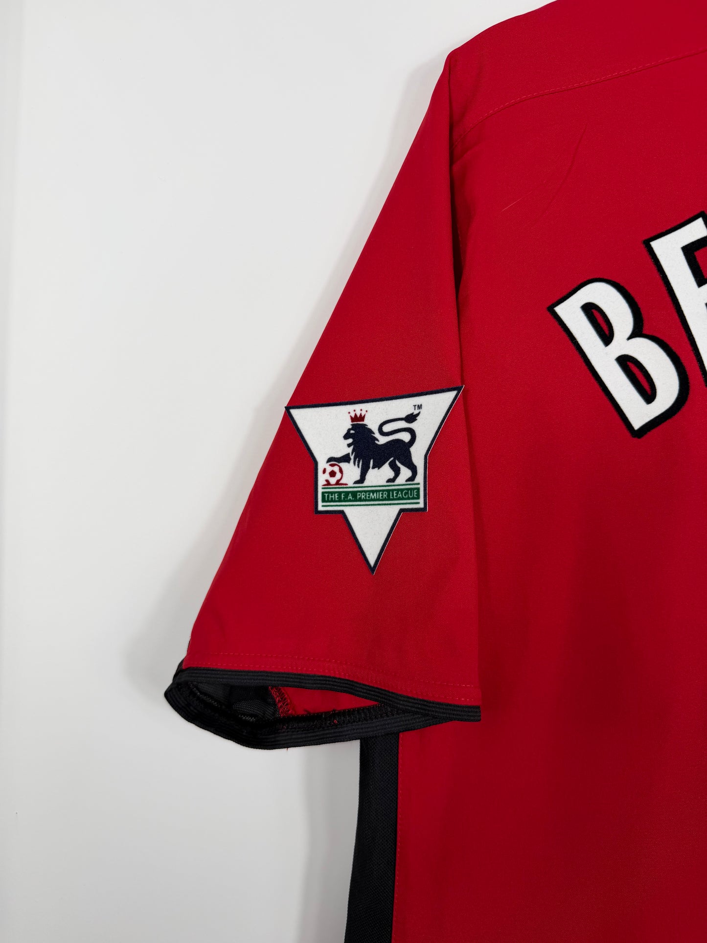 Maillot Domicile Manchester United Beckham saison 2002/2003