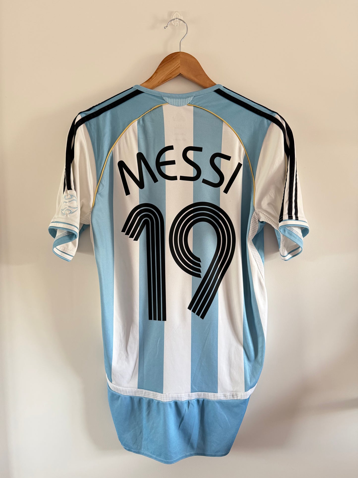 Maillot Domicile Argentine Messi saison 2006