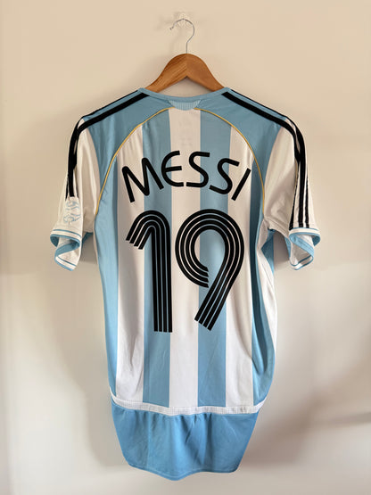 Maillot Domicile Argentine Messi saison 2006