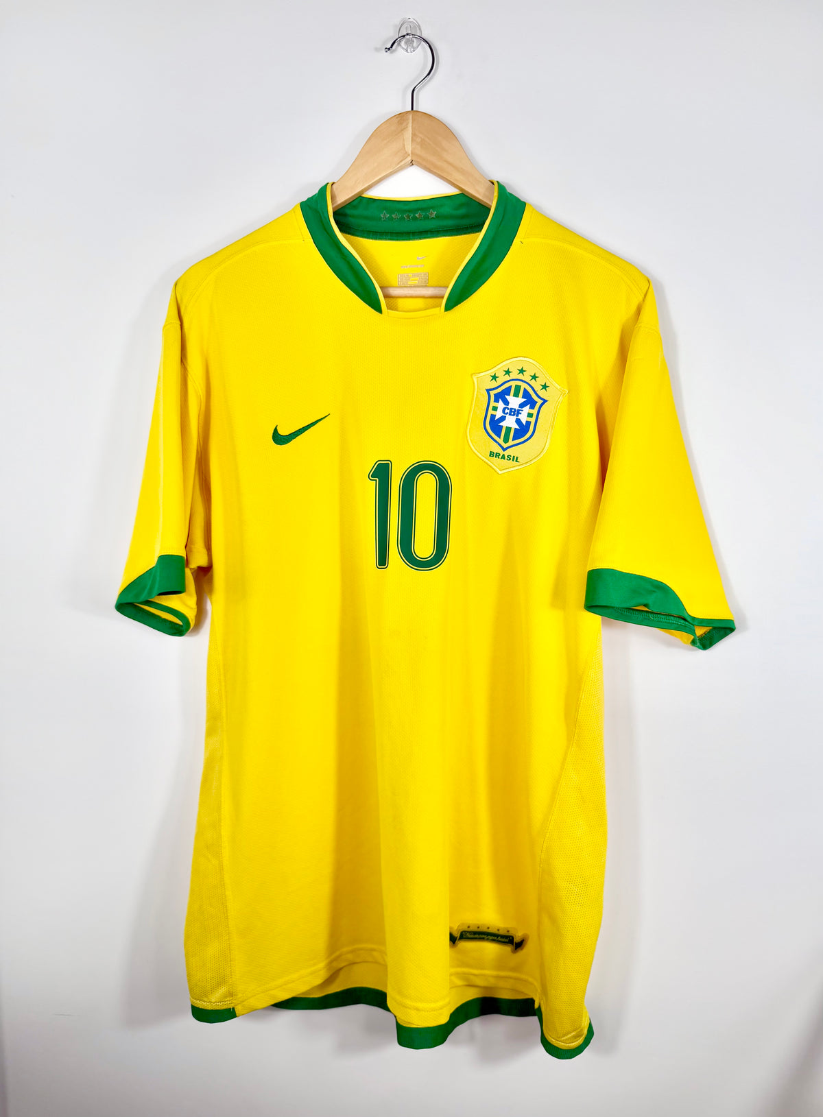 Maillot Domicile Brésil Ronaldinho saison 2006